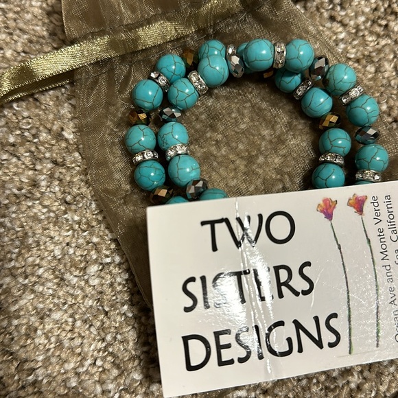 Two Teal Bracelets - Picture 4 of 4